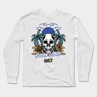 Ocean Vibes Only Long Sleeve T-Shirt